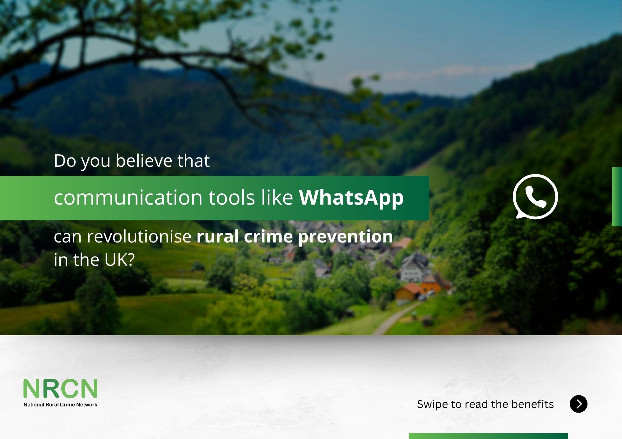 WhatsApp In Rural Crime Prevention