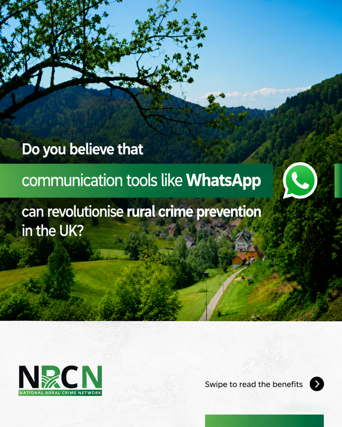 WhatsApp In Rural Crime Prevention